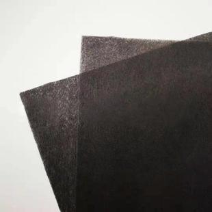 无碱黑色表面毡 阻燃玻璃纤维表面毡 防火碳纤维阻燃毡可定制