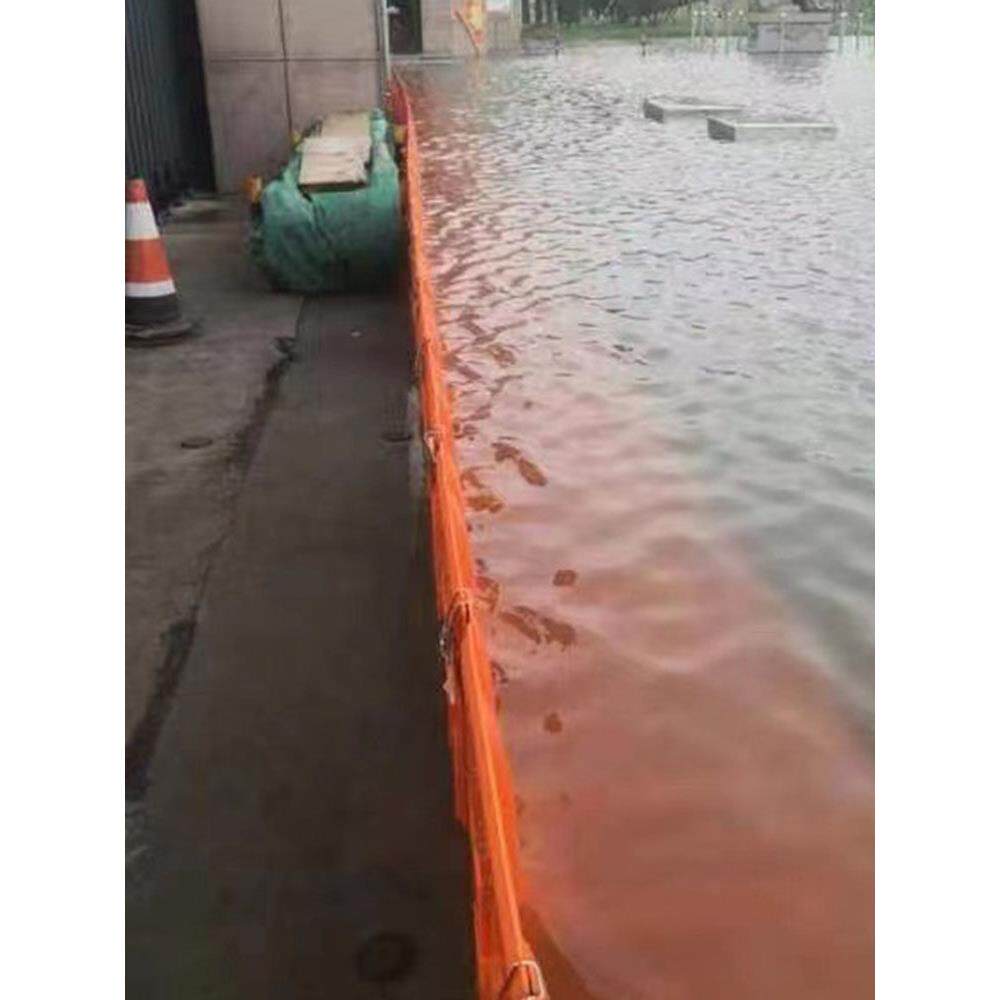红塑防洪板l型地下车库物业组合移动门