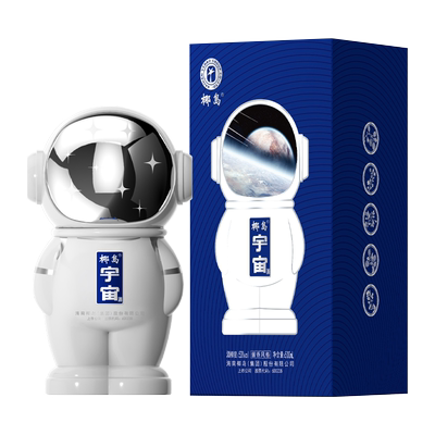 椰岛宇宙逐月6号53度500ml酱香型白酒礼盒