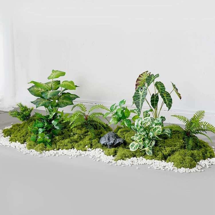 仿真青苔仿生苔藓人造草坪室内造景假草皮庭院青苔绿植布置装饰