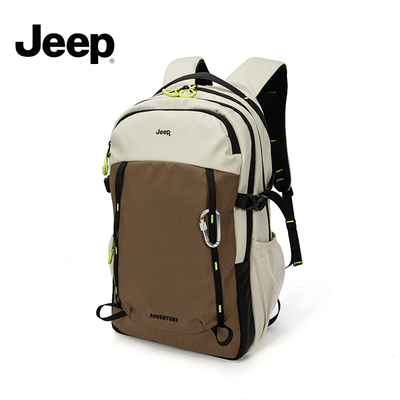 Jeep户外大容量防水登山双肩包
