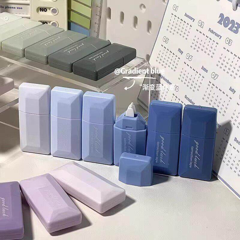 渐变色修正带教师推荐高颜值修正带小红书热门新款学生用静音便携