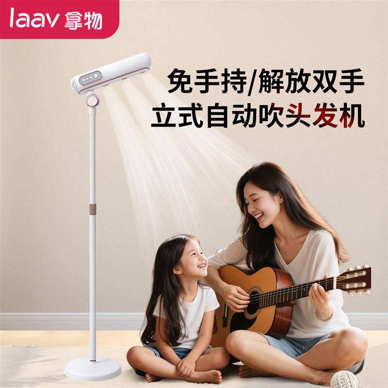 落地立式电吹风机懒人自动吹头发大风力速干免手持有台湾款110V的