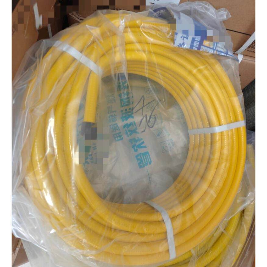 兴万杰品牌优质加厚国标304不锈钢燃气波纹管3分4分6分防爆埋墙管