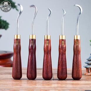 丝雕舍利工具盆景舍利杆制作造型专用工具拉丝刀雕刻刀干水线