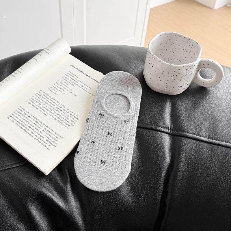 女士蝴蝶结袜子可爱船袜浅口季薄款防滑不掉跟硅胶隐形隐形透气,女士内衣/男士内衣/家居服,船袜,淘宝优惠券,粉丝福利购,淘宝优惠卷