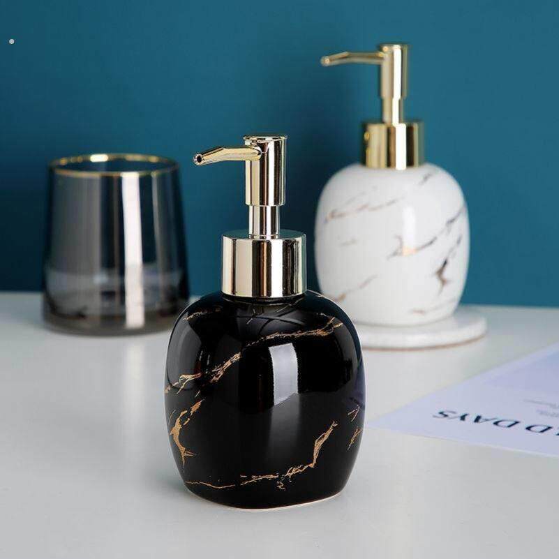 精油分装瓶高端按压式洗手液瓶子空瓶高档美容院护发乳液大容量装