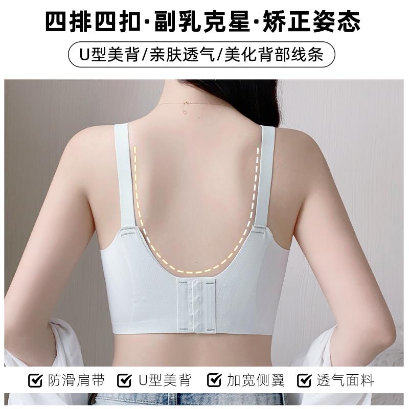 加大码哺乳文胸薄款大胸显小全罩杯孕妇内衣女胖mm上开扣喂奶罩夏