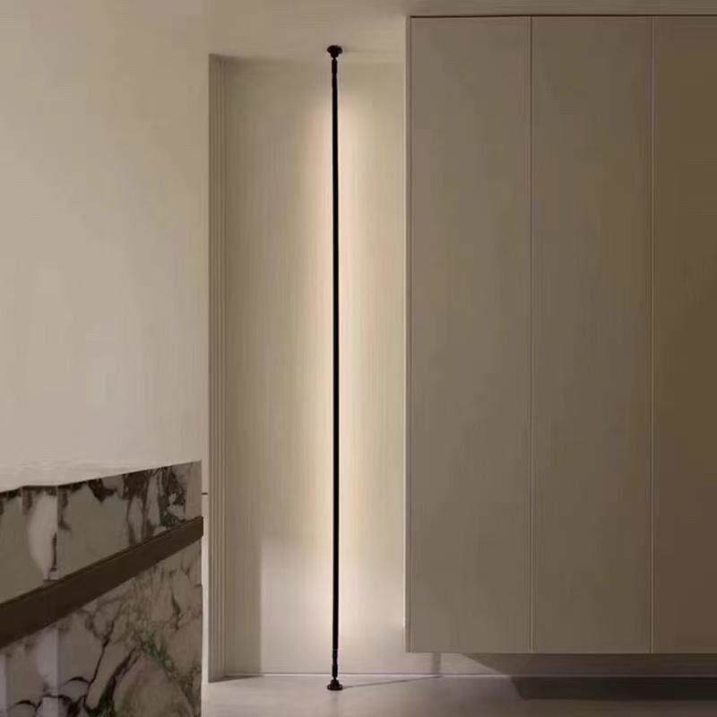 长条极简天际线灯卧室走廊装饰led玄关超窄设计师款灯带墙壁吊灯