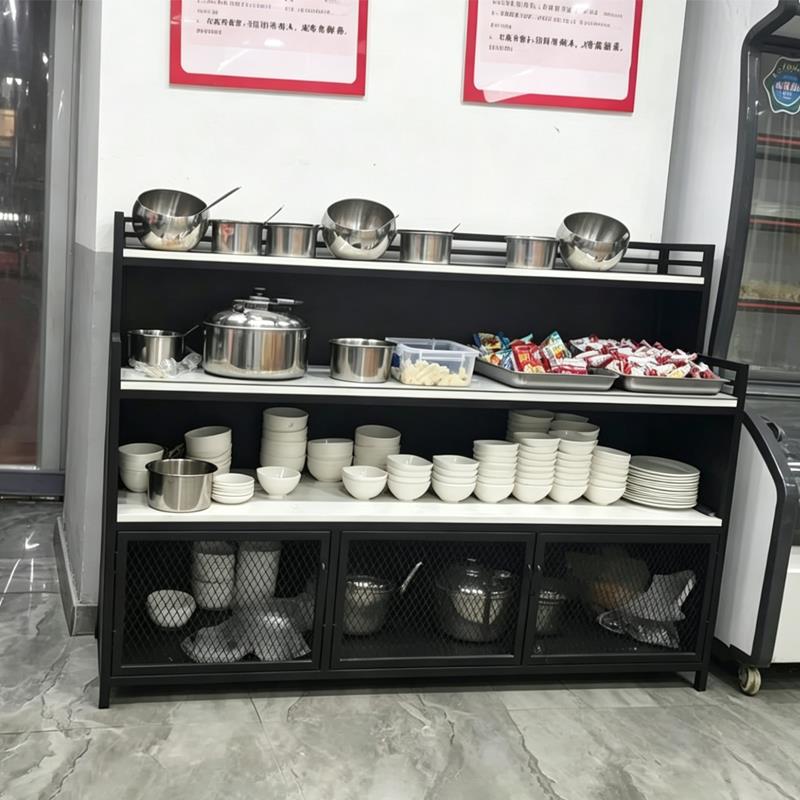 商用小料台蘸料柜麻辣烫火锅调料台食物串串火锅店调味台自助餐台