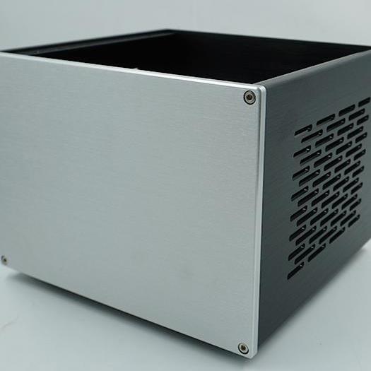 158全铝合唱放前级机箱 胆机甲类 电源滤波器 DIY锂电池外壳