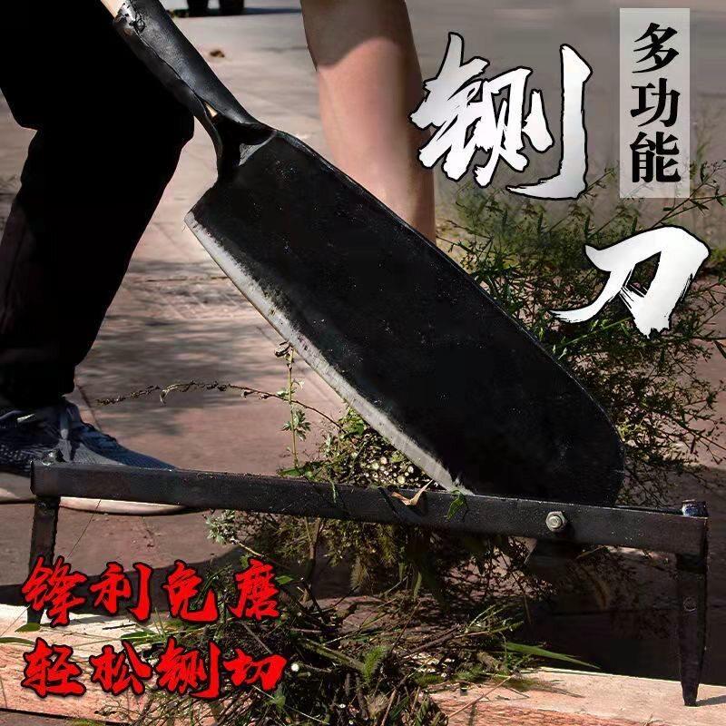 铡草刀秸秆铡刀切草铡草老式手工扎草刀小闸刀侧扎刀手动小型家用