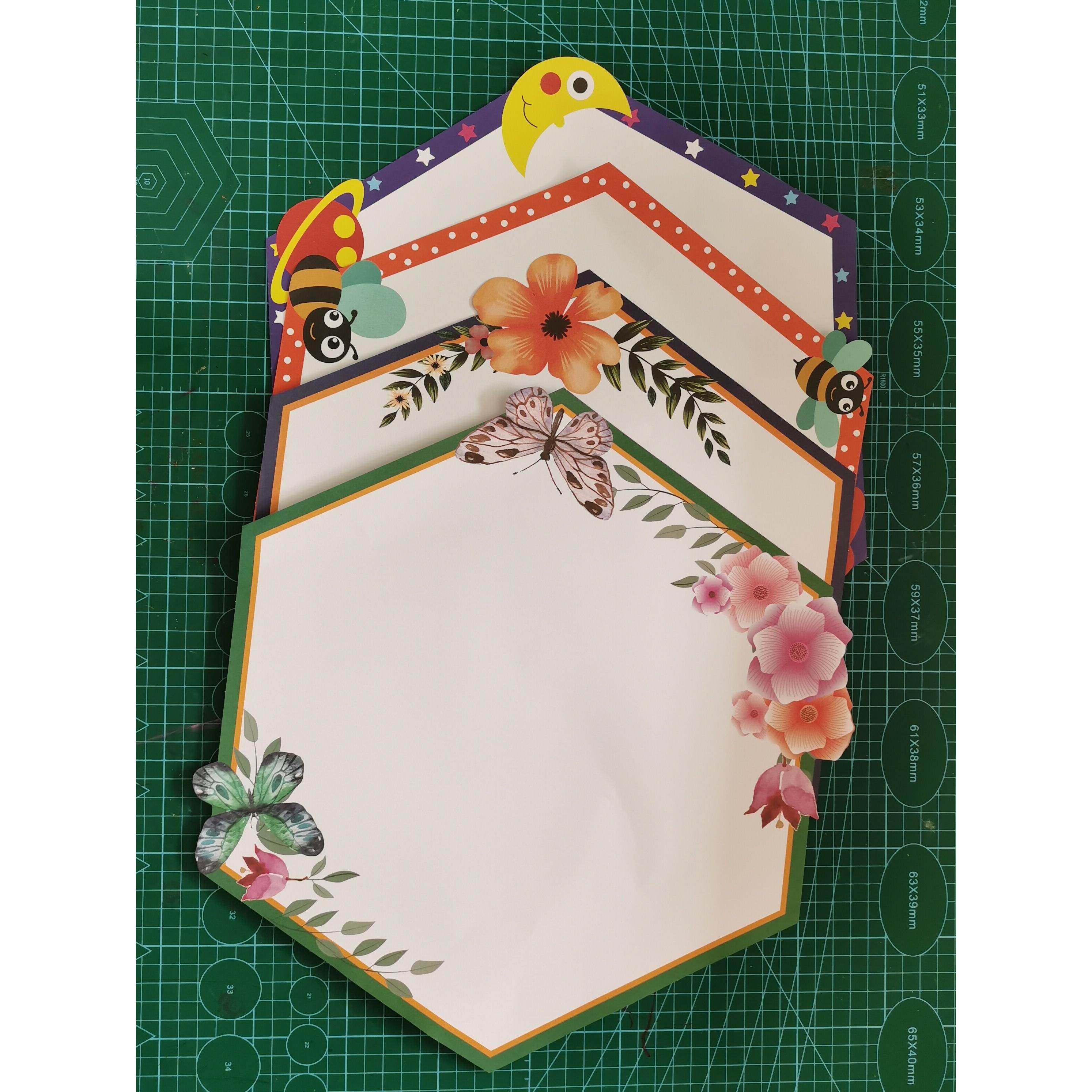 六一儿童节文创绘画卡纸少儿美术幼儿园画室学生画画纸卡纸马克笔