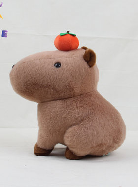 DORE水豚公仔毛绒玩偶睡觉抱娃娃治愈系大师毛绒玩具女友节日礼物