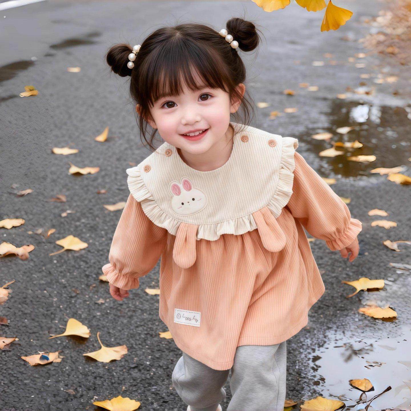 罩衫宝宝可外穿洋气罩衣冬天防脏防水围裙公主灯芯绒围兜反穿衣,童装/婴儿装/亲子装,反穿衣/罩衣,淘宝优惠券,粉丝福利购,淘宝优惠卷