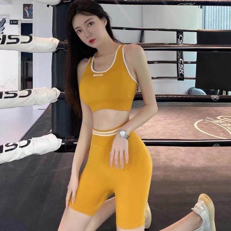 运动健身套装女瑜伽服2024新款高级感夏季短款普拉提专业高端薄款