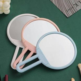 折叠手持小镜子桌面办公室家用便携随身学生宿舍梳妆化妆镜悬挂