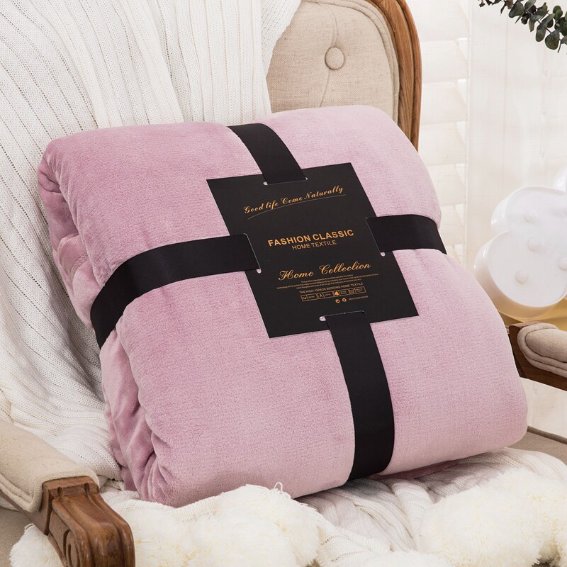 沙发空调盖毯子冬天珊瑚绒冬季加厚铺床上用单人学生宿舍毛毯被子