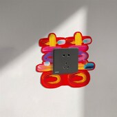 糊涂娘娘结婚双开关贴保护套高级喜字贴婚房布置卧室客厅插座装 饰
