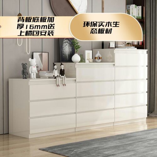 实木加厚斗柜五斗柜子抽屉柜三四五斗柜橱卧室收纳柜储物柜客厅