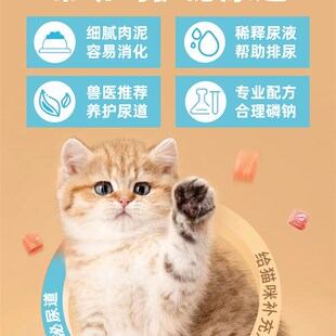 CD泌尿猫尿闭利尿处方猫罐头结石泌尿道系统尿路感染尿血补水猫粮