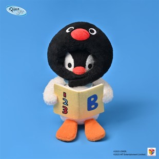 山莫pingu企鹅头套挂件可爱毛绒玩偶帽子娃衣生日礼物钥匙扣包挂