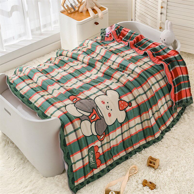 十层加厚纯棉纱布儿童毛巾被盖毯宝宝泡芙被午睡毯子办公室午休毯,床上用品,休闲毯/毛毯/绒毯,淘宝优惠券,粉丝福利购,淘宝优惠卷