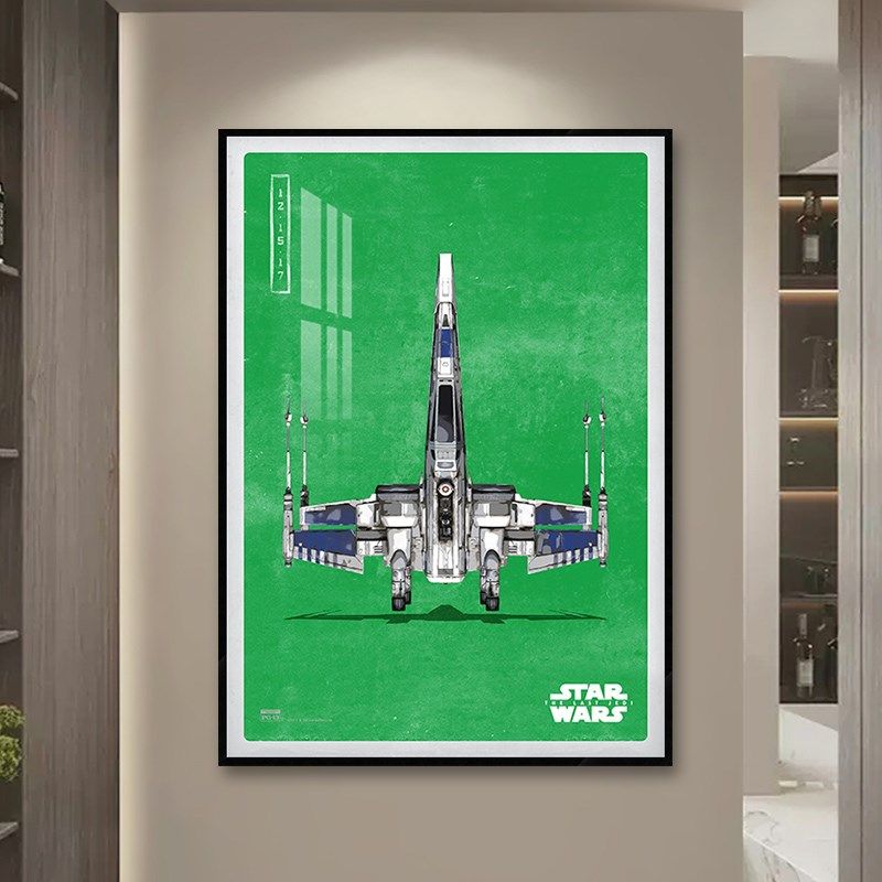 Star Wars星球大战装饰画经典电影海报电影院怀旧工业风酒吧挂画,家居饰品,现代装饰画,淘宝优惠券,粉丝福利购,淘宝优惠卷
