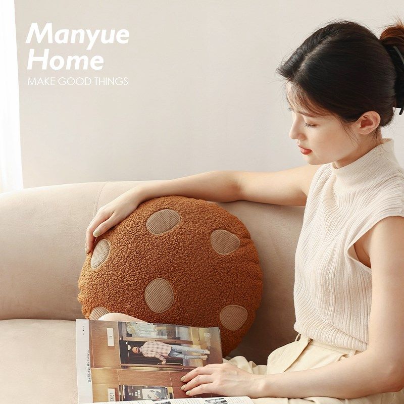 蔓越家 治愈曲奇 童趣卡通抱枕沙发靠垫含芯可爱床头靠枕靠背,居家布艺,靠垫/抱枕,淘宝优惠券,粉丝福利购,淘宝优惠卷