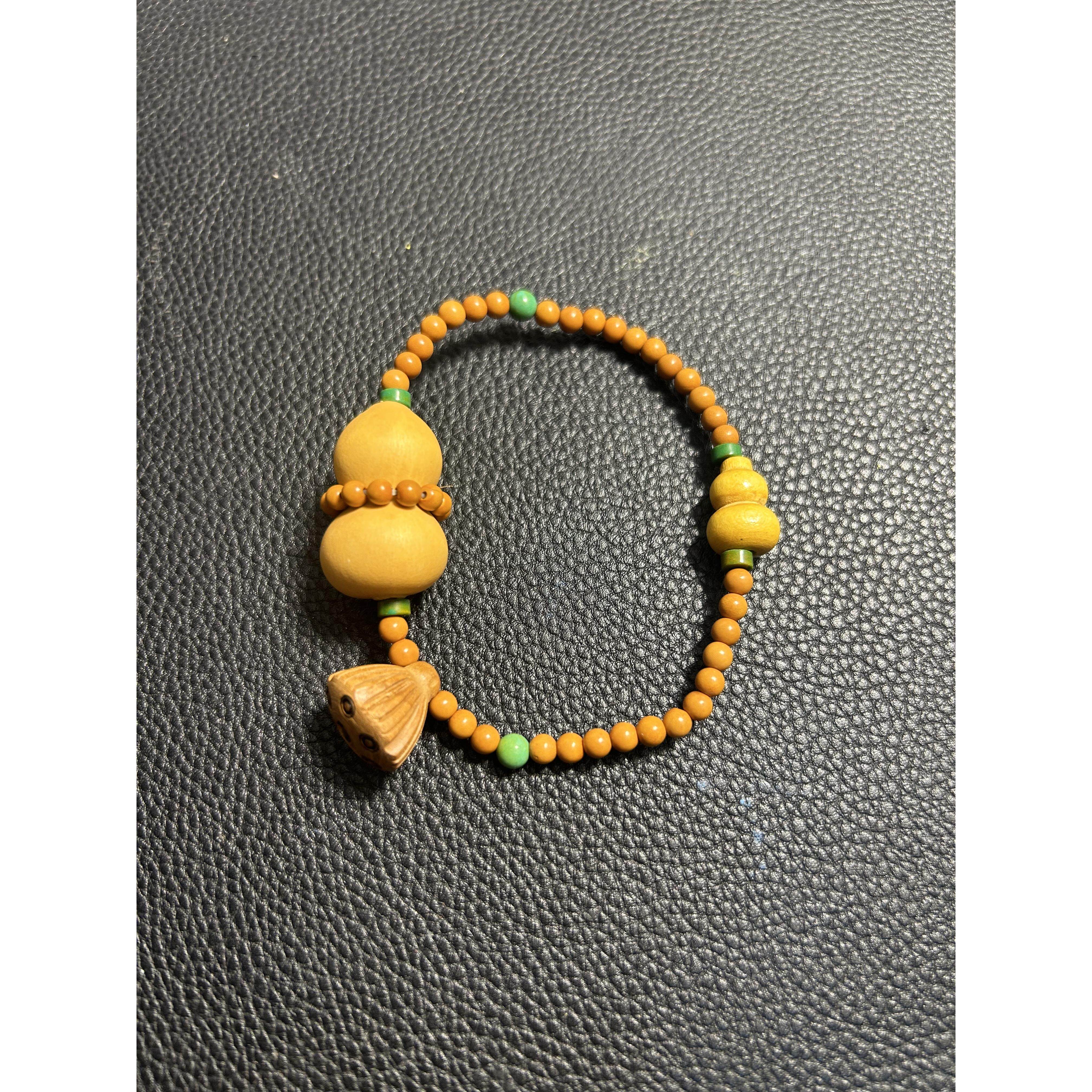 天然特小葫芦(2.5-3厘米左右)手串新中式手饰盘玩葫芦福禄国潮