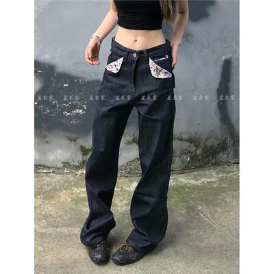 美式辣妹小众设计感碎花