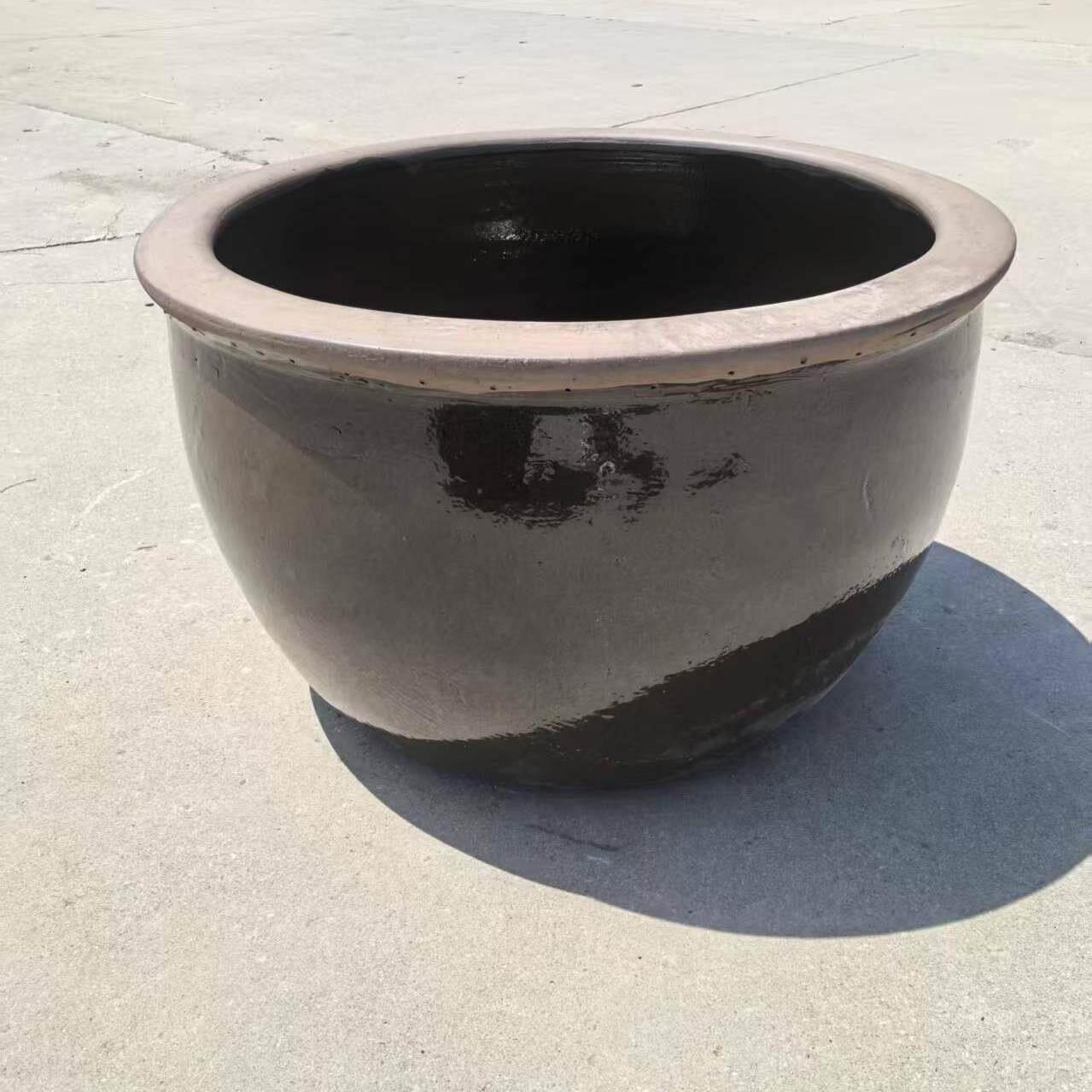 老式陶瓷缸陶罐储物罐水缸发酵腌菜缸酱肉缸米缸养鱼养荷花储水缸