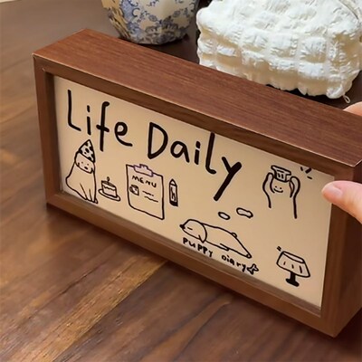 灯光画小夜灯相框diy艺术相框生日礼物送闺蜜男友礼物
