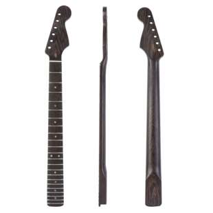 [哑光]22品ST鸡翅木琴柄电吉他琴颈彩贝音点-牛骨上枕 ST Strat