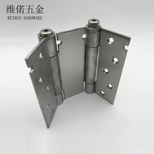不锈钢4寸5寸6寸弹簧合页 单向双向内外开缓冲合页单开双开门合页