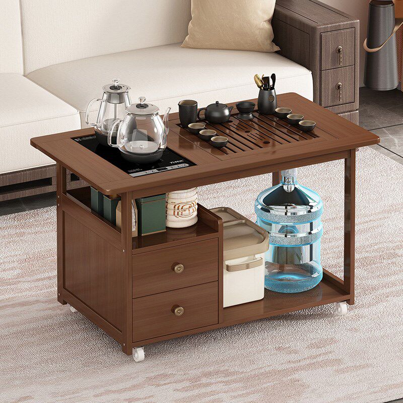 移动边几家用茶桌茶台客厅茶几沙发边柜茶水柜中式烧水壶一体茶车,住宅家具,移动边几/推车,淘宝优惠券,粉丝福利购,淘宝优惠卷
