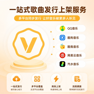 全网歌曲发行代上传音乐人