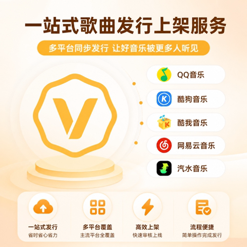 全网歌曲发行代上传音乐人