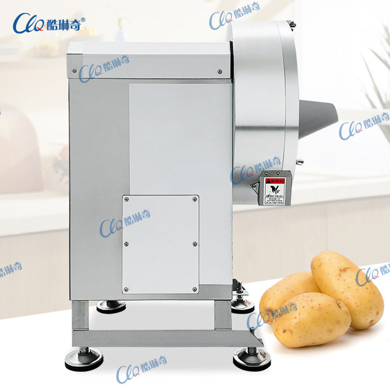 学校食堂高速大型切笋丝机 电动土豆萝卜切丝机生姜纤维切笋片机