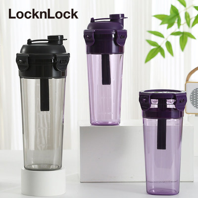 乐扣乐扣塑料水杯tritan材质学生户外便携运动健身喝水杯子随手杯