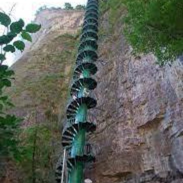 观景平台  观光旋转塔 制造安装 景区网红项目 旋转楼梯 山地游乐