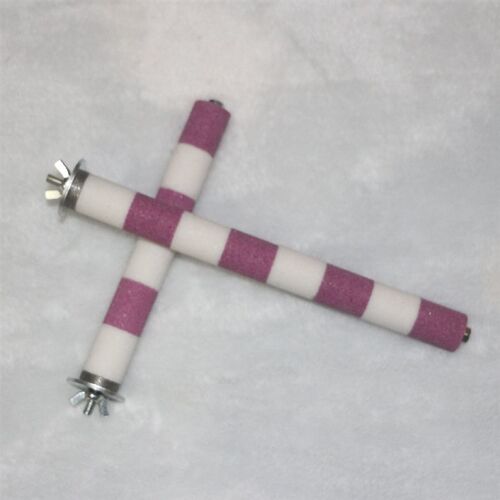 鹦鹉站杆站棍砂轮站杆磨爪磨牙磨嘴棒鹦鹉玩具鸟用品鸟笼配件