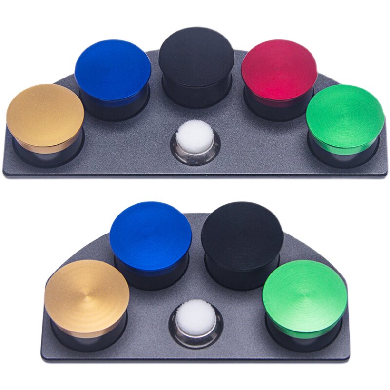 修表钟表手表维修工具 陶瓷四目五目油碟组合 手表点油专用盛油器