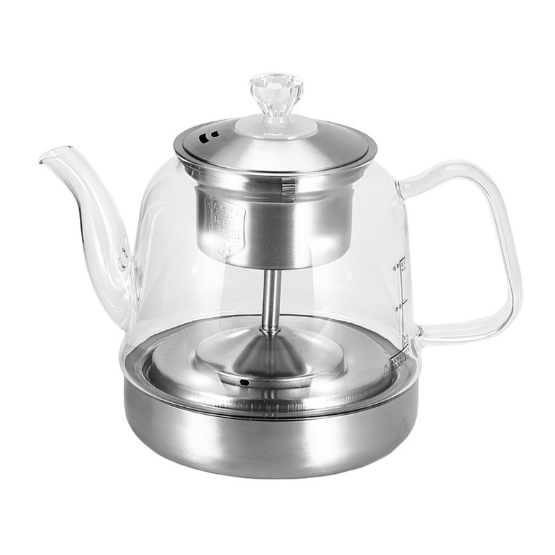 小三环玻璃蒸茶壶单壶喷淋式茶吧机茶炉烧水壶五环养生煮茶器配件图片
