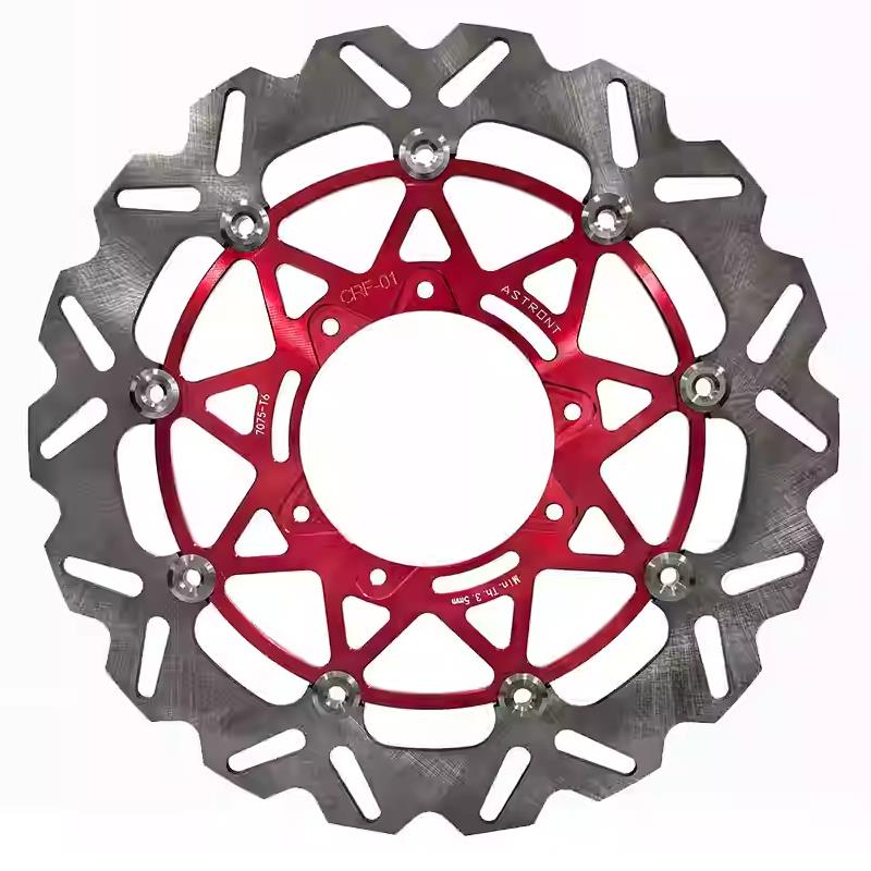 适用于越野摩托车CRF150L/250L/300L 刹车盘浮动盘制动盘改装配件