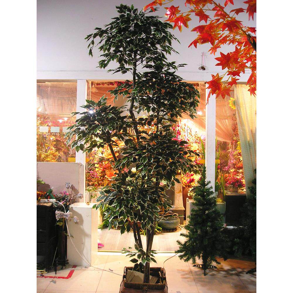 仿真植物-仿真树(假树）-5球大型美国榕树(工程布景客厅装饰）