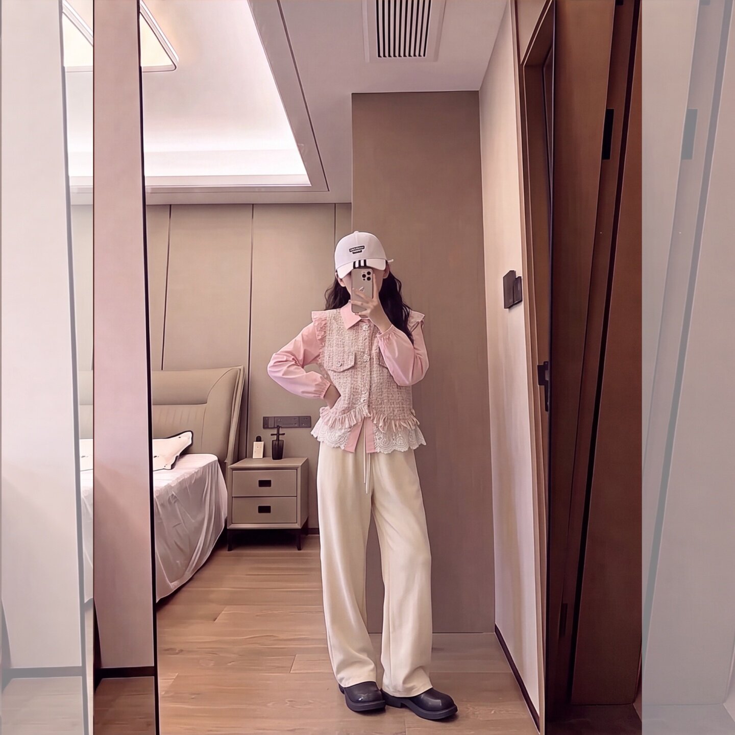 2026新款蕾丝拼接针织衫女童小个