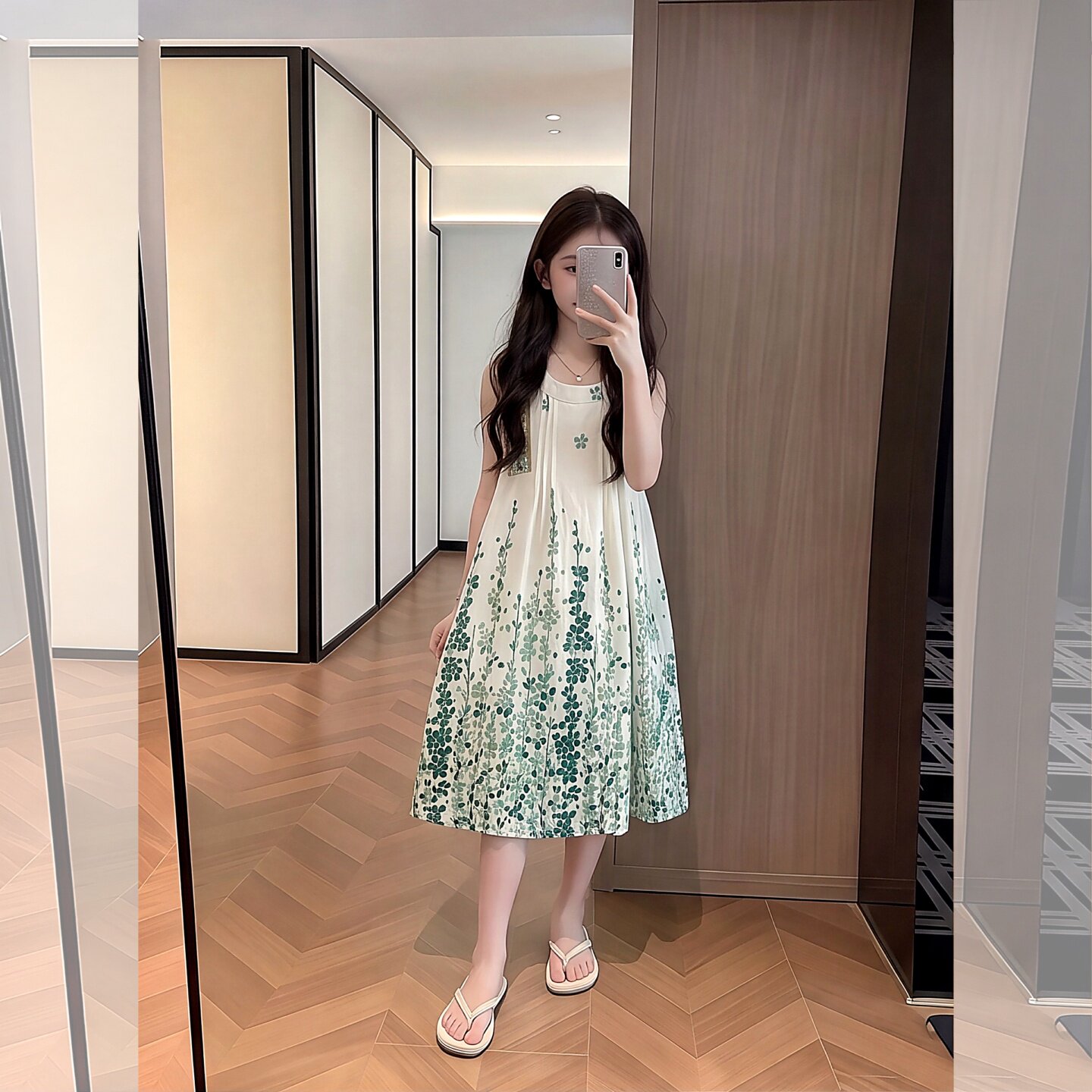 女童无袖连衣裙2026新款中大童夏