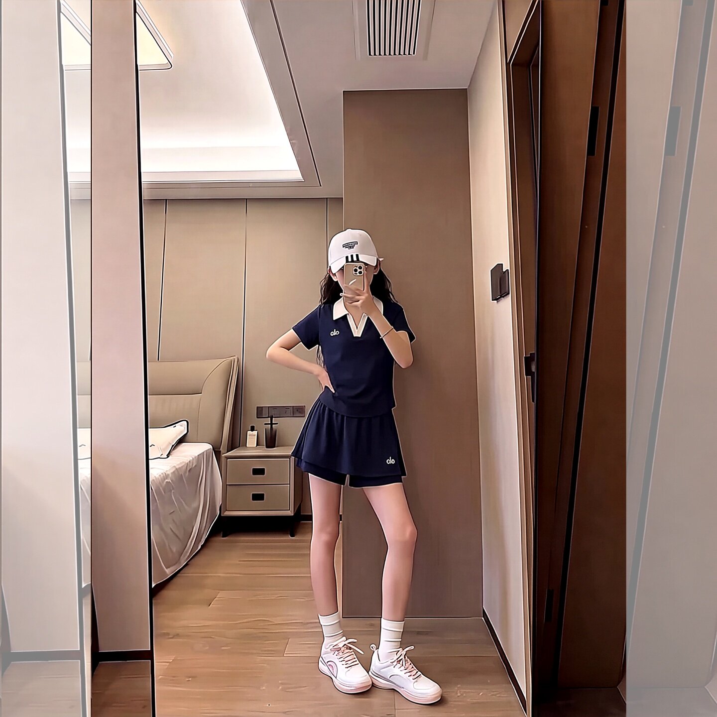 女童夏装2026新款儿童套装学院风