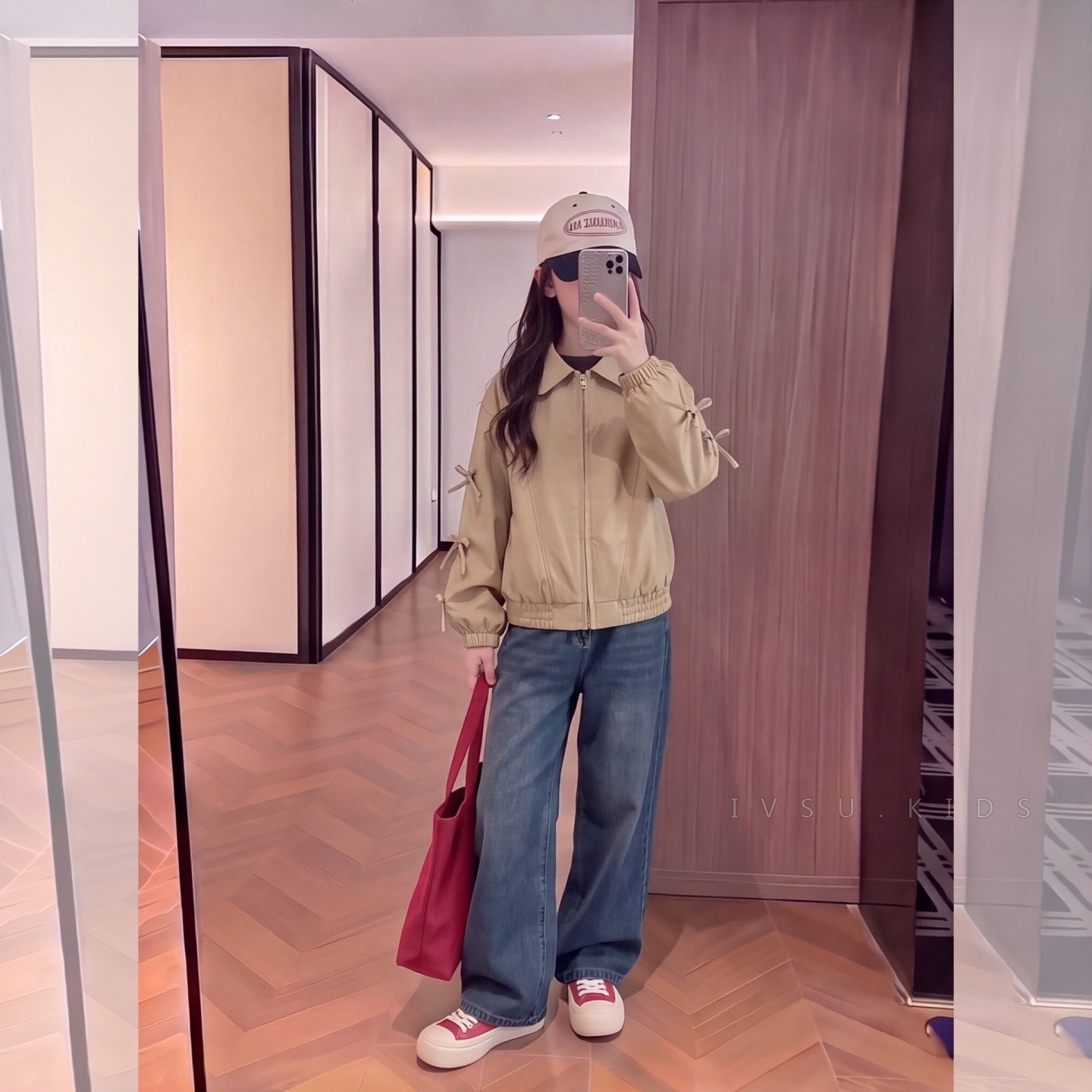 女童2026新款秋季甜美皮衣外套女